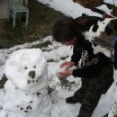 Matic dela snežaka