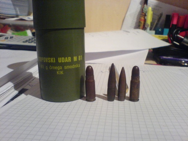 Moje zaloge vojne municije (za hude čase)...