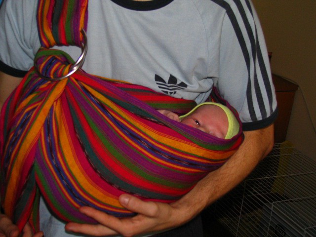 Kako je fino spati v slingu