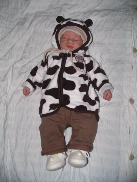 Mami se je malo pohecala iz mene