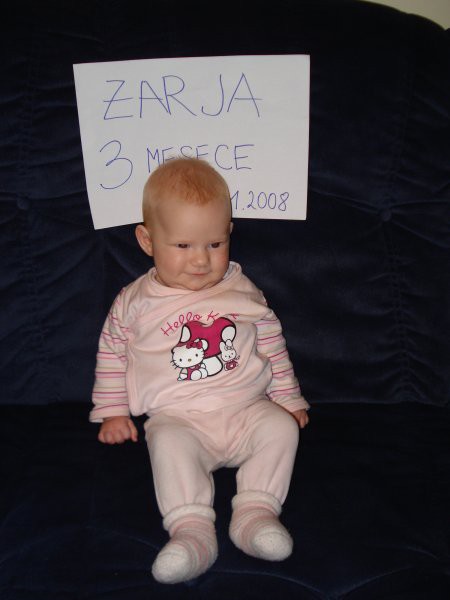 Zarja 3 mesece - foto