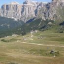 pogled na Sass Pordoi (La Terrazza Delle Dolomiti)