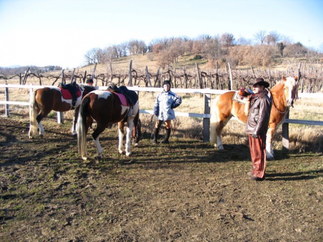 žegnanje konjev - foto