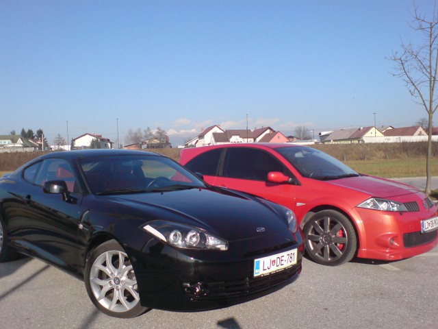 Megane sport & hyundai coupe - foto