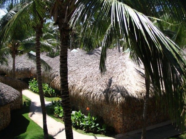 Resort je zgrajen v tipičnem karibskem stilu