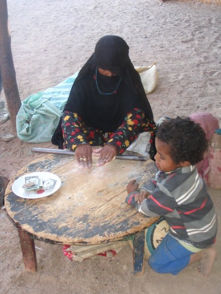 Beduinka peče 