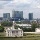 Veličasten pogled na London z Greenwicha