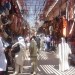 Trgovanje s številnimi maroškimi izdelki