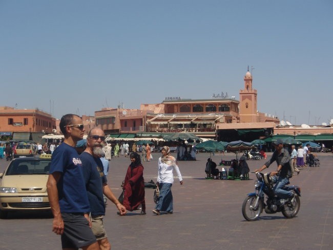 Znameniti trg v Marrakechu