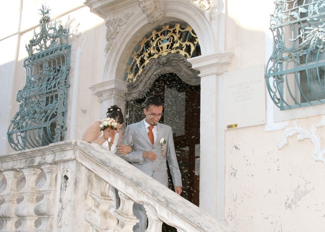 Tatjana in Andrej poroka - foto povečava