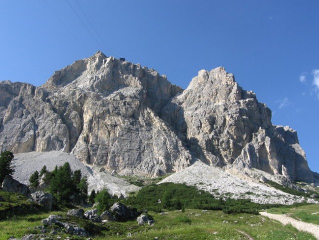 Monte Lagazuoi 2752 m.