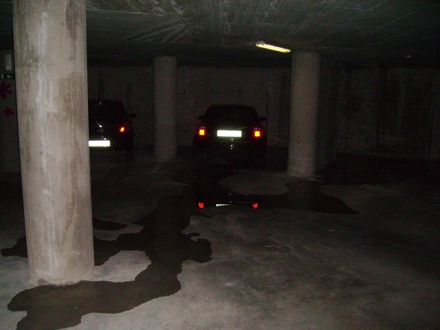 Poplava v drugi garaži