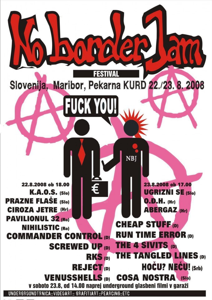 No border jam 2008 - foto povečava