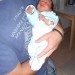 Lana v porodnišnici 25.8.2008