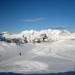 Na vrhu Velike planine v panorami Kamniško-Savinjskih Alp