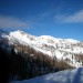 Nad Blejsko kočo na Lipanci, v panorami Lipanskega vrha, Brda in Debele Peči