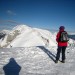 Na vrhu Mrežc, pogled na Kepo in Lipanski vrh