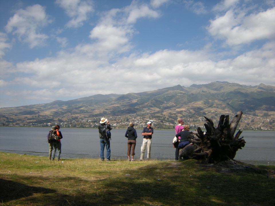 Ekvador  Jezero San Pablo - foto povečava