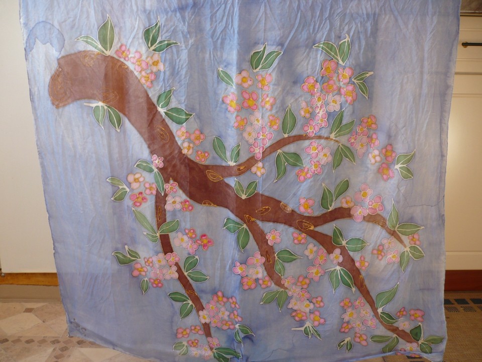 MOJA PRVA SVILENA RUTA Z NAPAKO :)