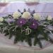 Ikebana- rože iz krep papirja in najlonk