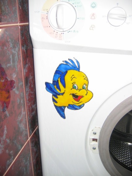 Na pralnem stroju