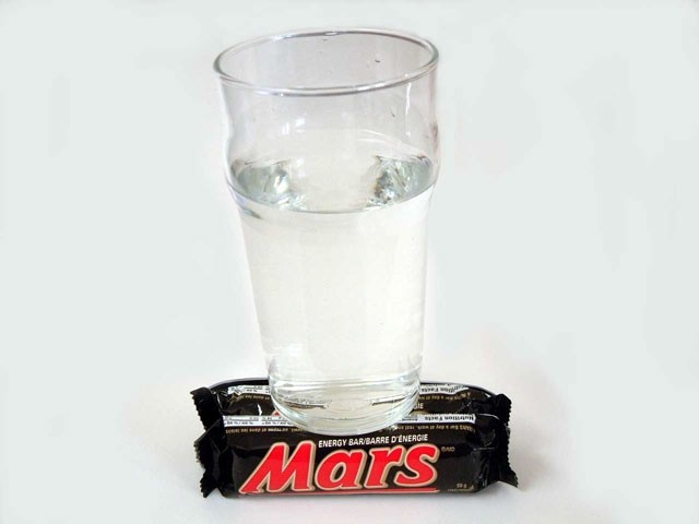 Water on Mars...

