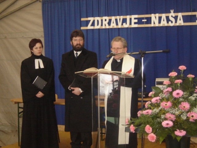 Otvoritev Zdrastvenega doma Kuzma 14.01.2006 - foto