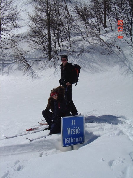 Izlet na prelaz Vršič-April2006/Ausflug auf B - foto