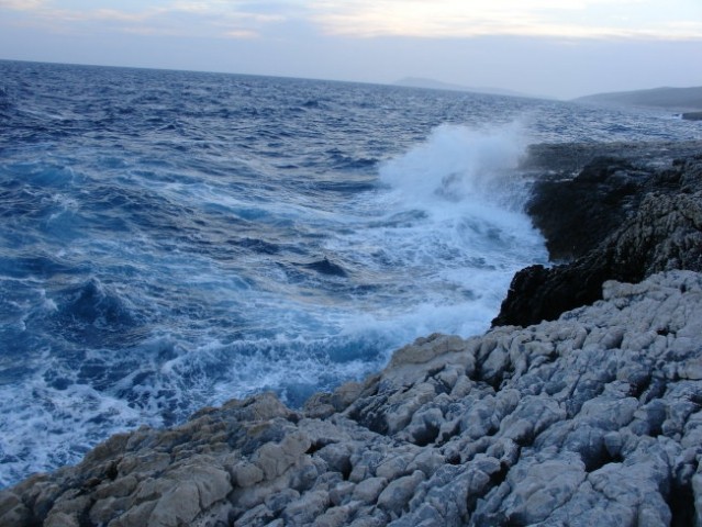 Na morju na Visu-avgust2006/Am Meer auf dem I - foto