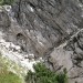 glavna grapa in gredina, ki pripelje na lovsko stojišče - tamle ne bo prav