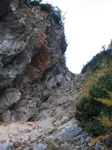 Grapa z rdečim odlomom