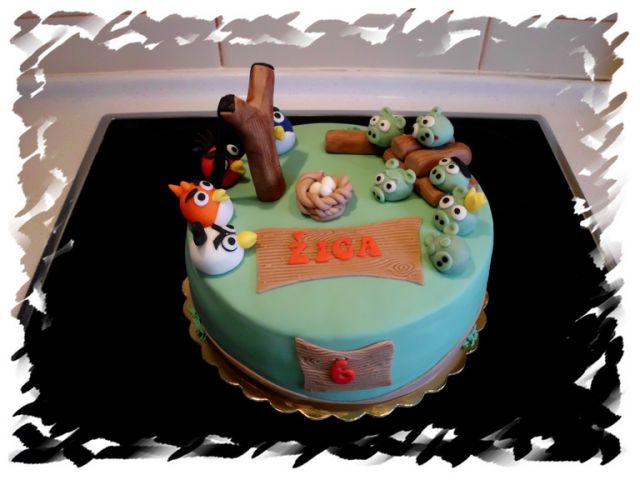 Torta angry birds