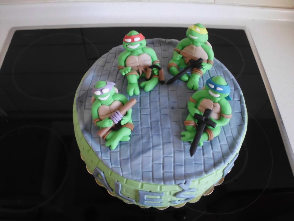 Torta ninja želve