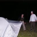 Postavljanje šotora ob pol treh ponoči