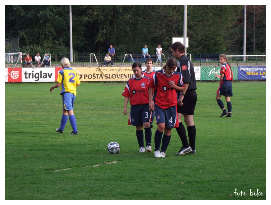 Tekma ŽNK Pomurje-ŽNK Velesovo 09.09.2009 - foto povečava