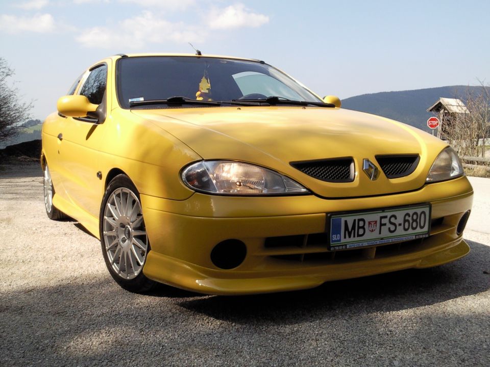 Predelava Megane Coupe  - foto povečava