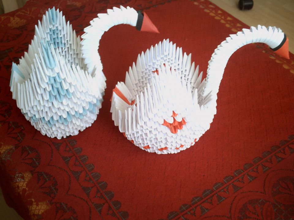 3D origami - foto povečava