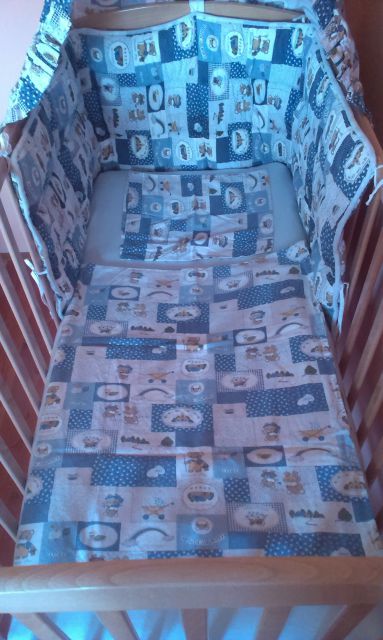 Otroška posteljica 120x60  - foto