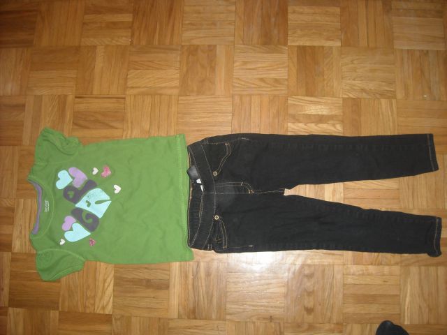 Gap majčka in skiny jeans