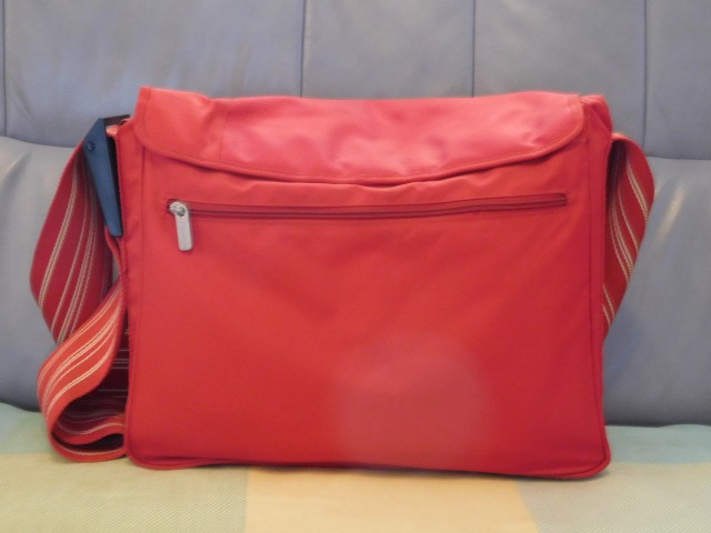 Previjalna torba Lassig rdeča