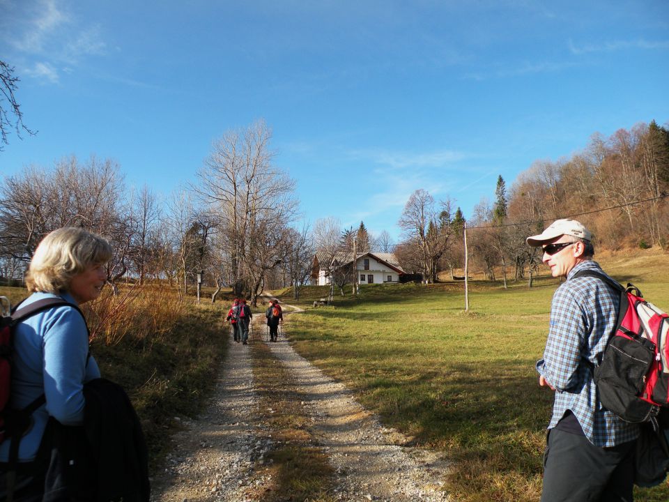 Čelovnik, Pleš, M.Planina 25.11.09 - foto povečava