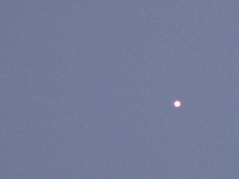 Luna sonce in komet Elanin? - foto povečava