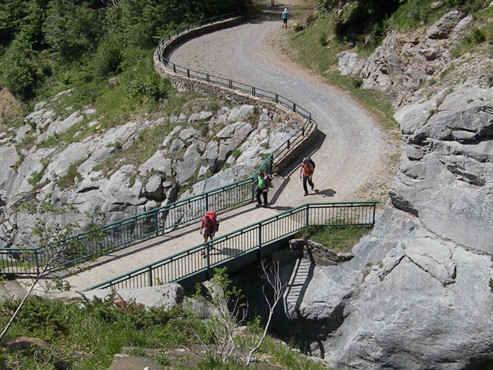 15 Španija Bielsa, kaskade Cinca - foto povečava