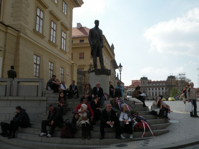 16 Praga s Hradčanov proti mestu - foto