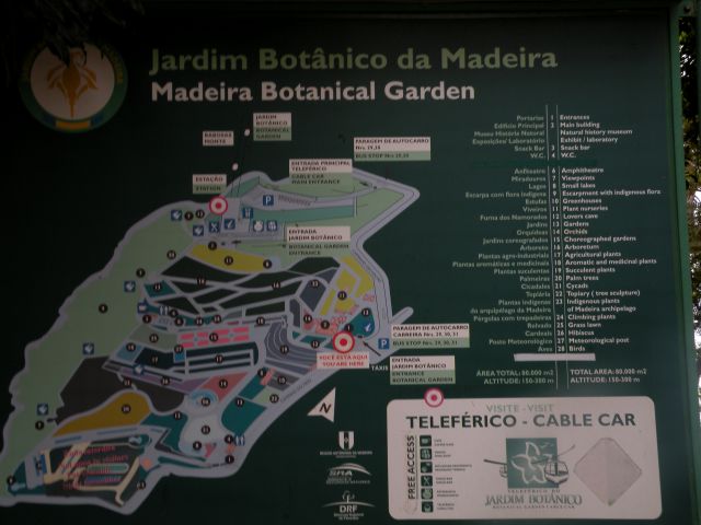 16 Madeira, botanični vrt, Monte - foto