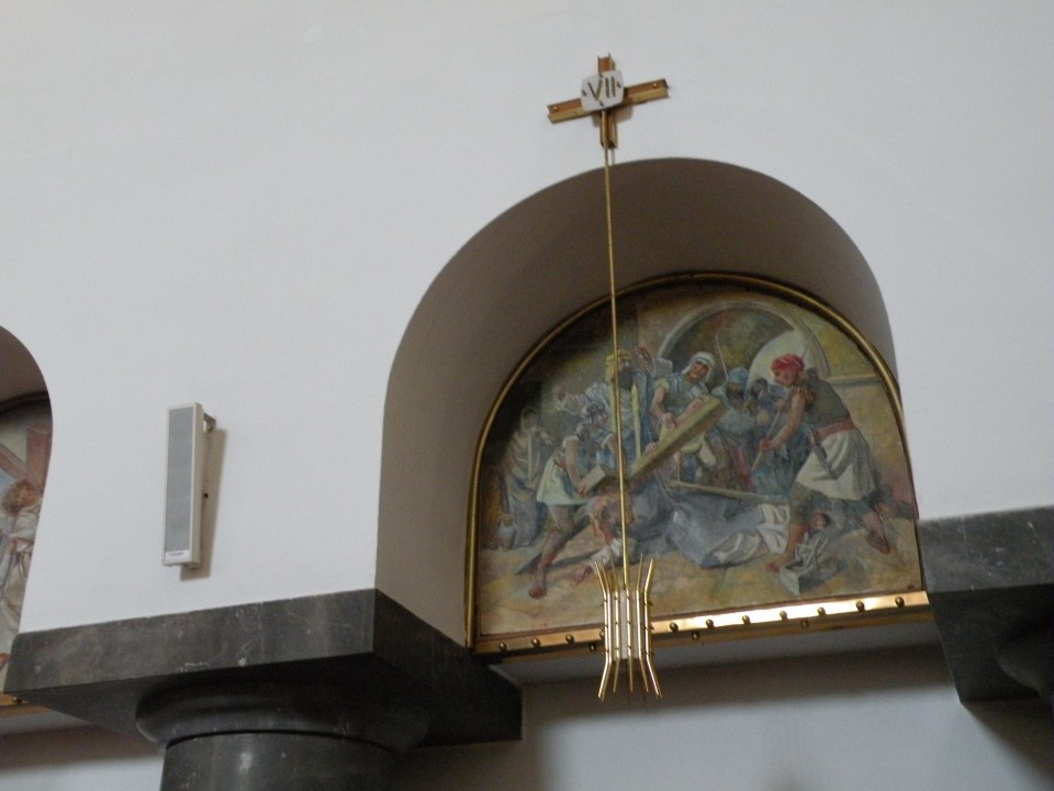 17 U3 Lendava Plečnikova cerkev Bela golobica - foto povečava