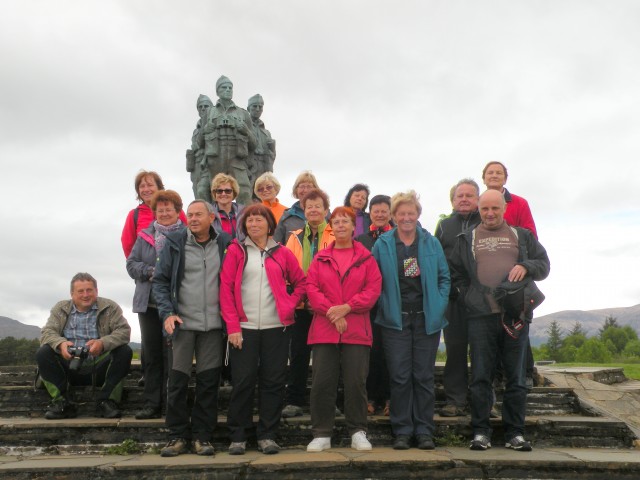 Škotska most in spominski park vojakom - foto