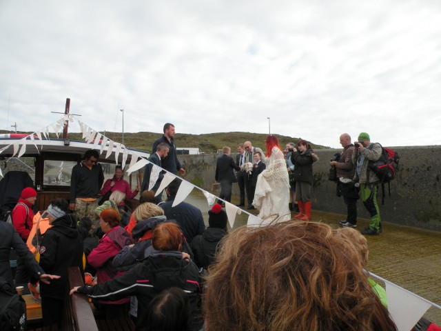 Škotska Skay na otočku in na poroki ob jezerc - foto