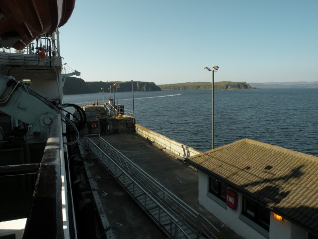 Škotska trajekt Uig - Tarbert - foto