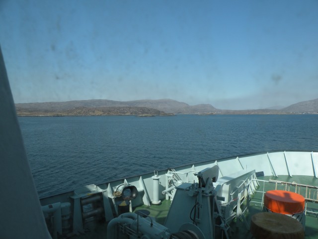 Škotska trajekt Uig - Tarbert - foto